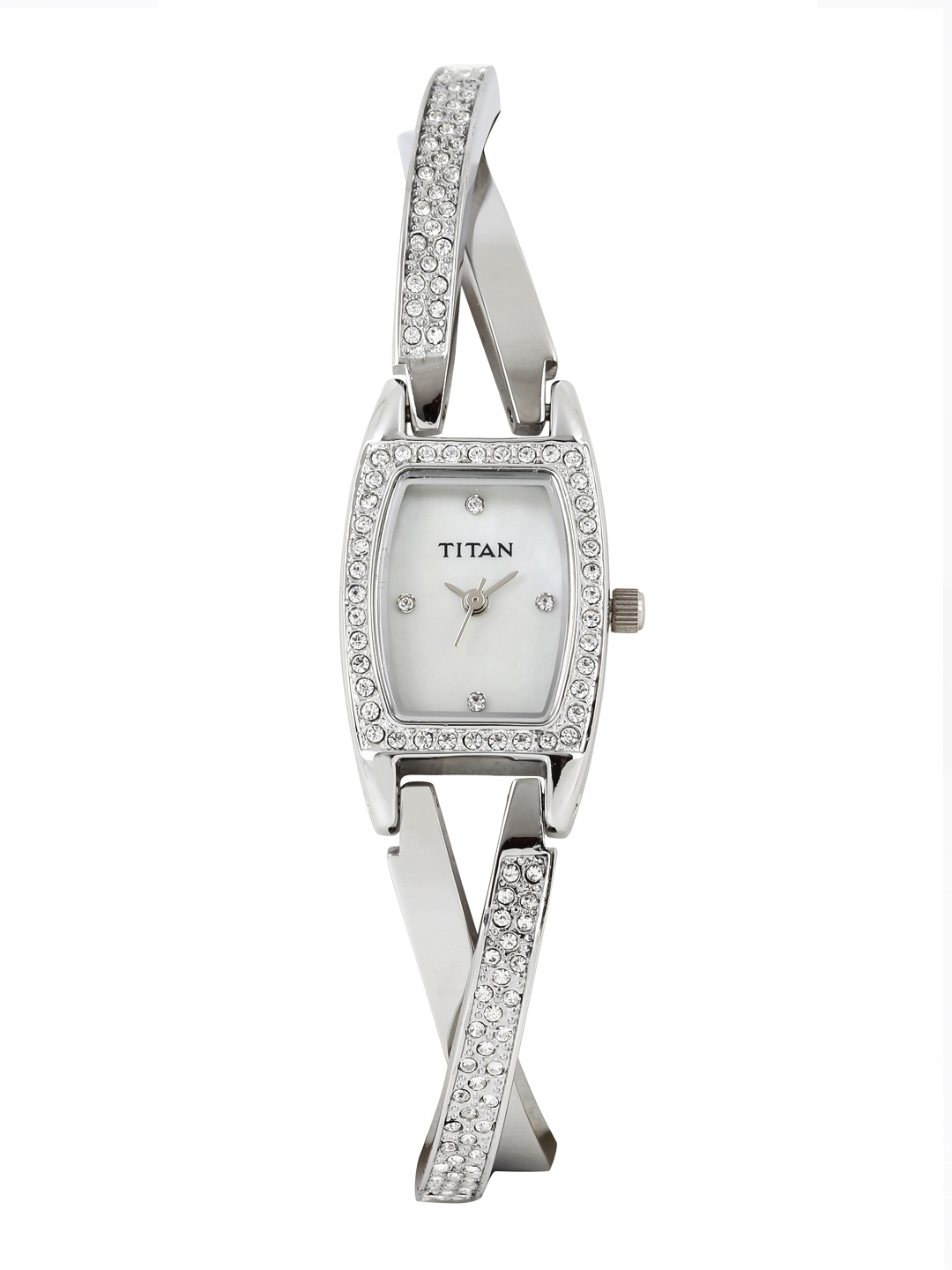 

Titan Women Pearly White Dial Watch ND9851SM01J