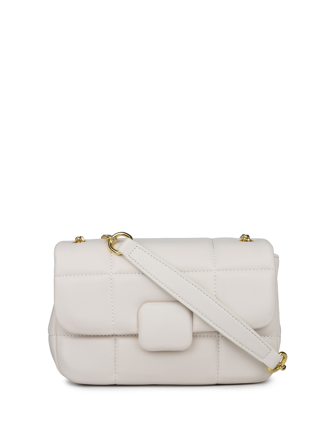 

Inc 5 Textured Embellished Sling Bag, Off white
