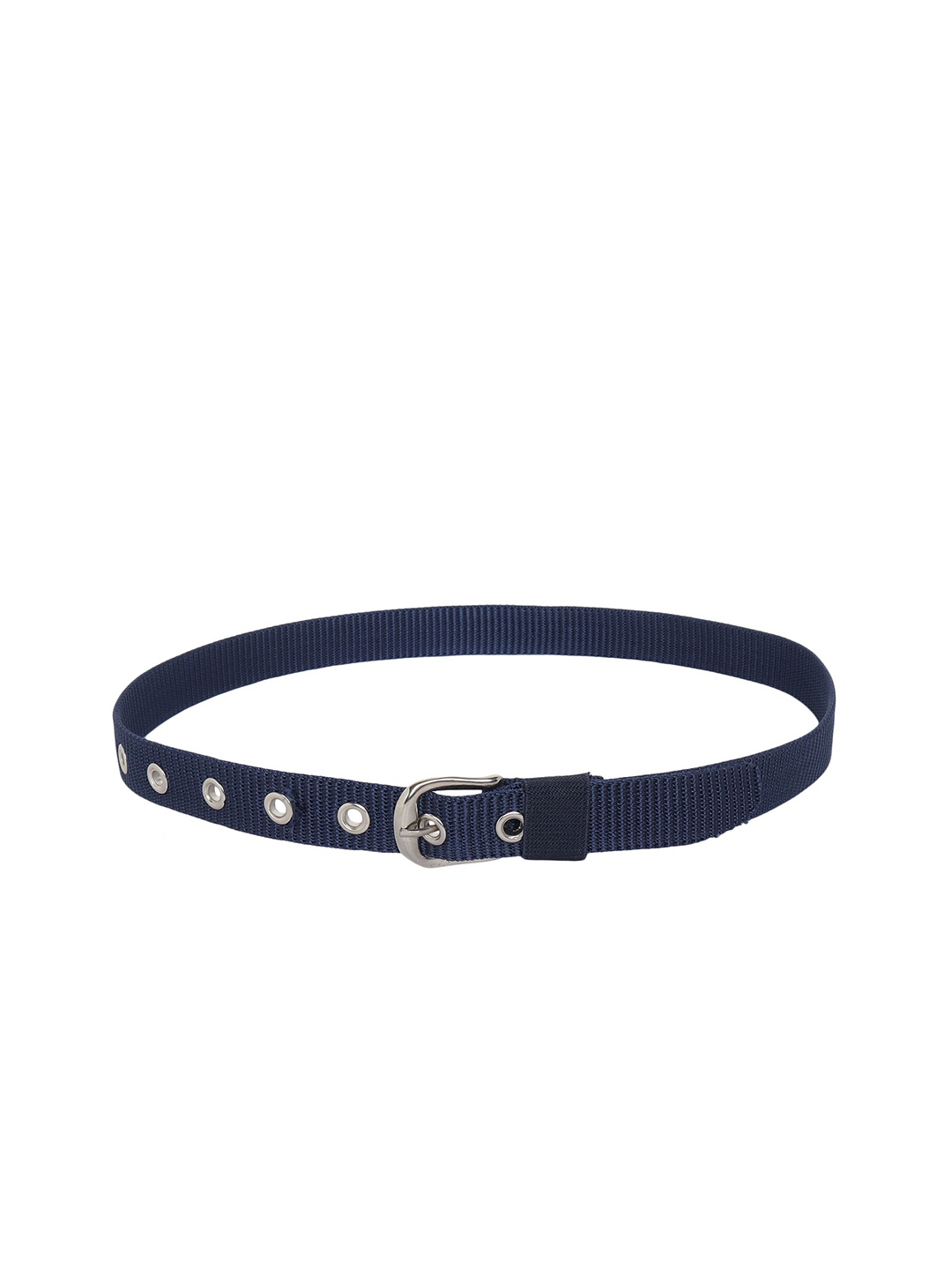 

Zacharias Boys Textured Stretchable Casual Belt, Blue