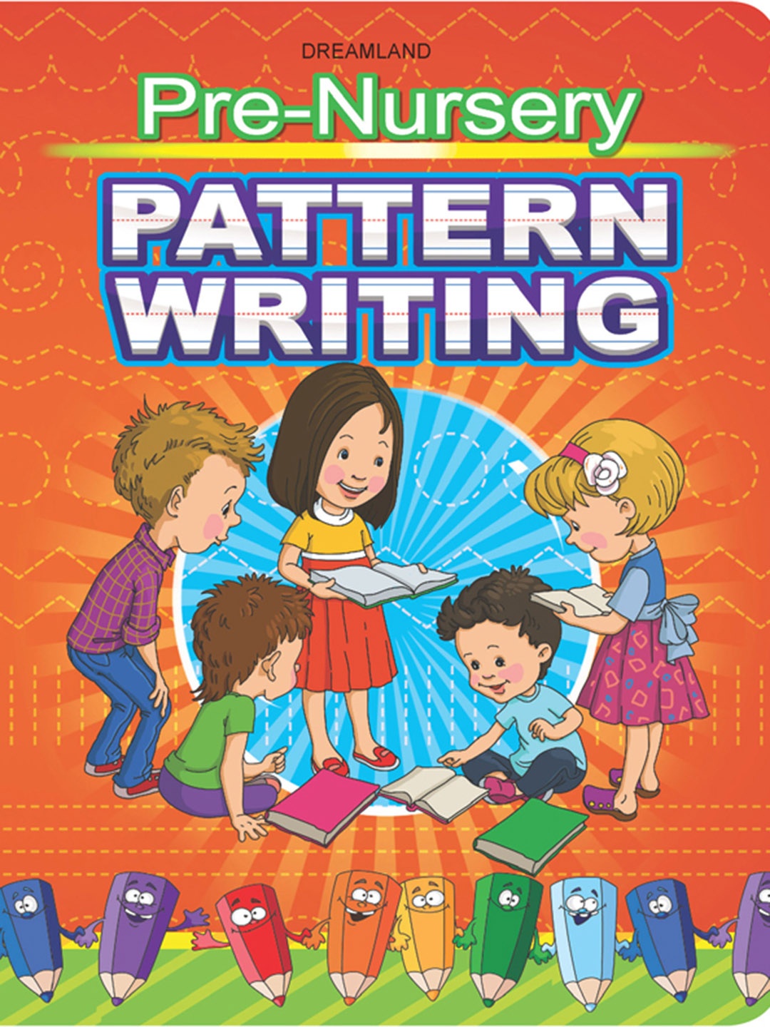 

Dreamland Pre-Nursery Pattern Writing Books, Yellow