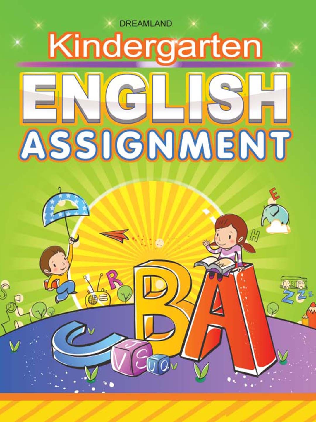 

Dreamland Kindergarten English Assignment, Blue