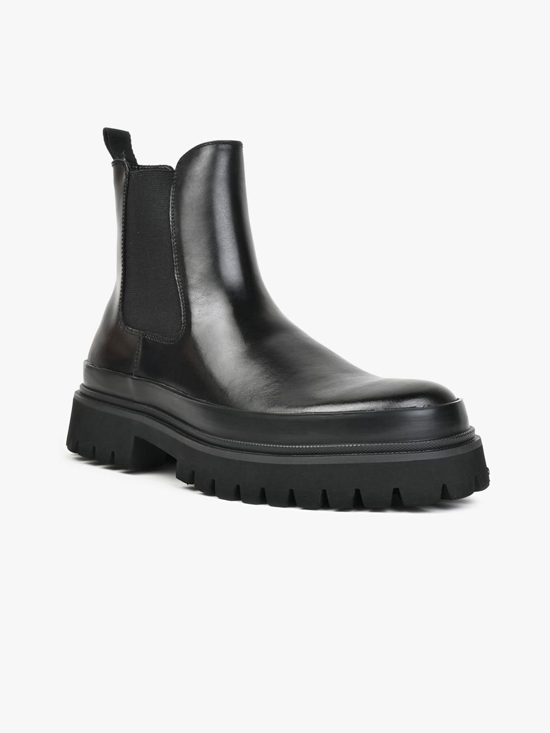 

ALDO Men Mid Top Leather Chelsea Boots, Black