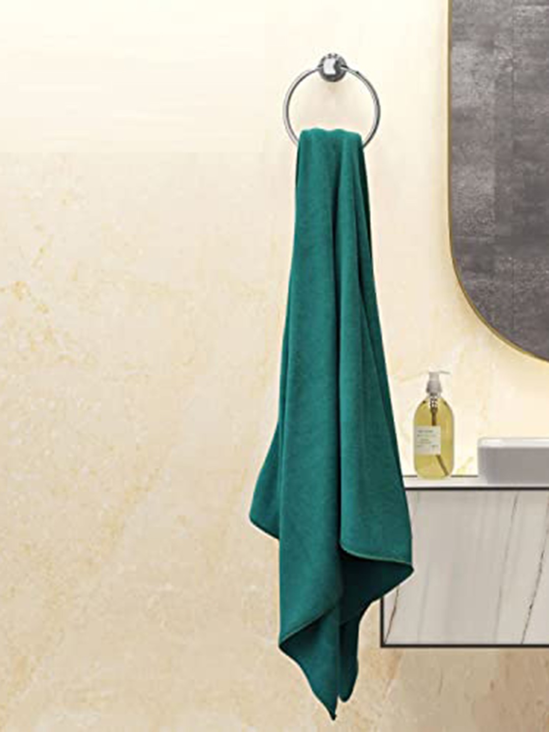 

Lushomes Green 150 GSM Bath Towel