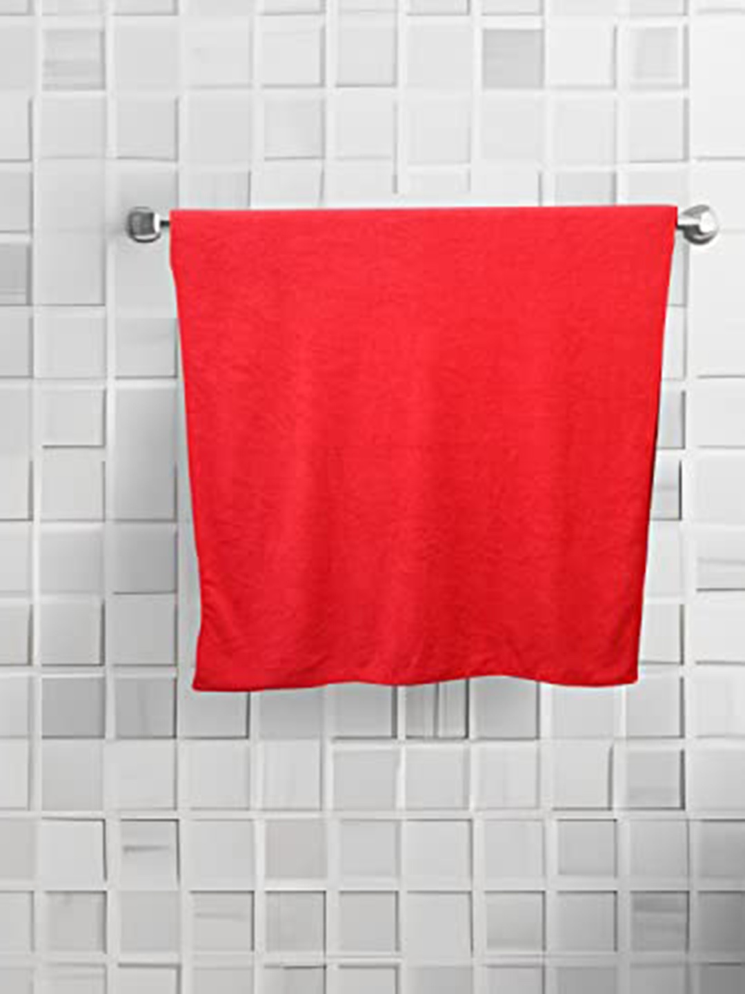 

Lushomes Red 150 GSM Bath Towel
