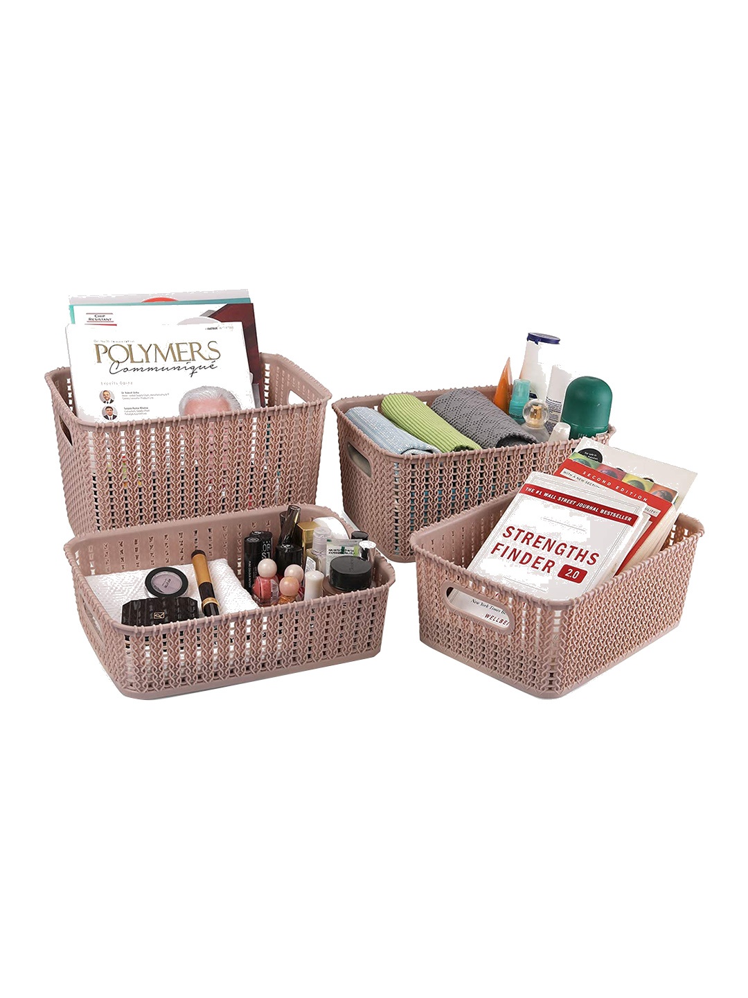 

Cello Beige 4 Pieces Plastic Storage Container