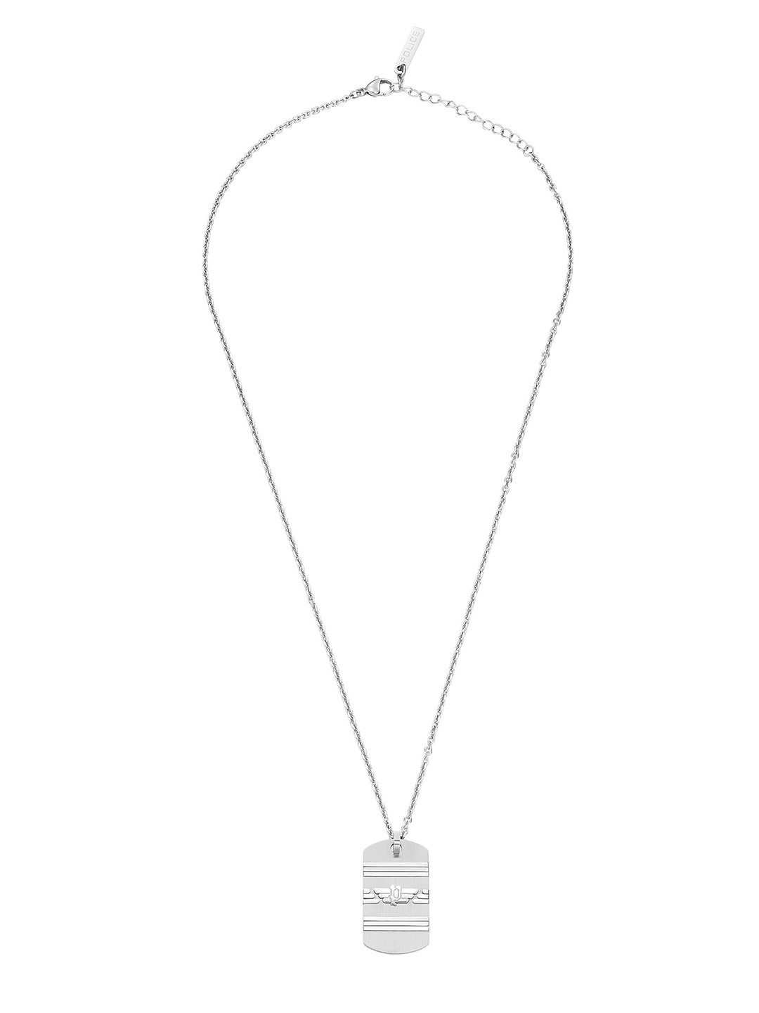 

Police Minimal Necklace, Silver