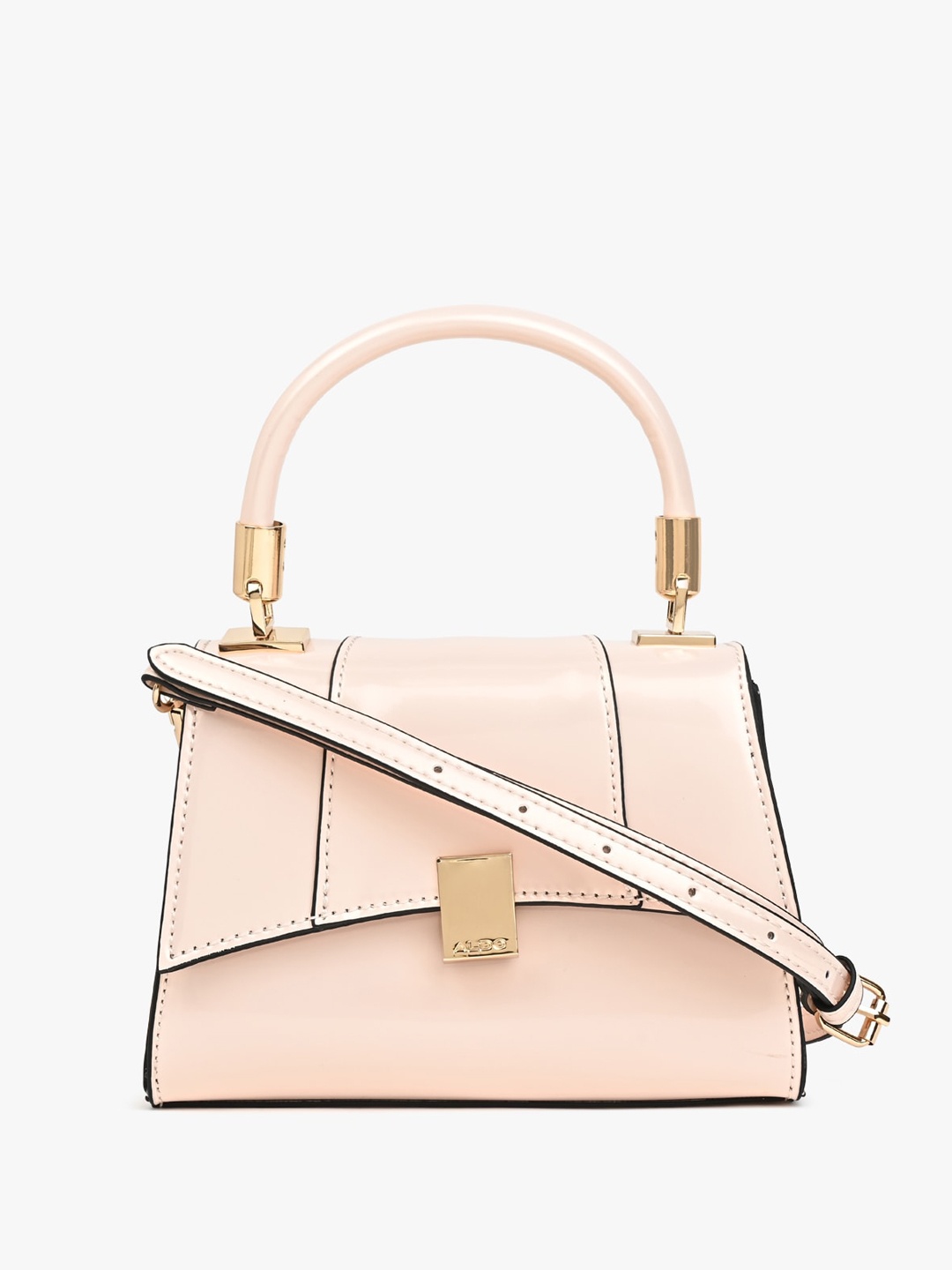

ALDO Structured Satchel Bag, Pink