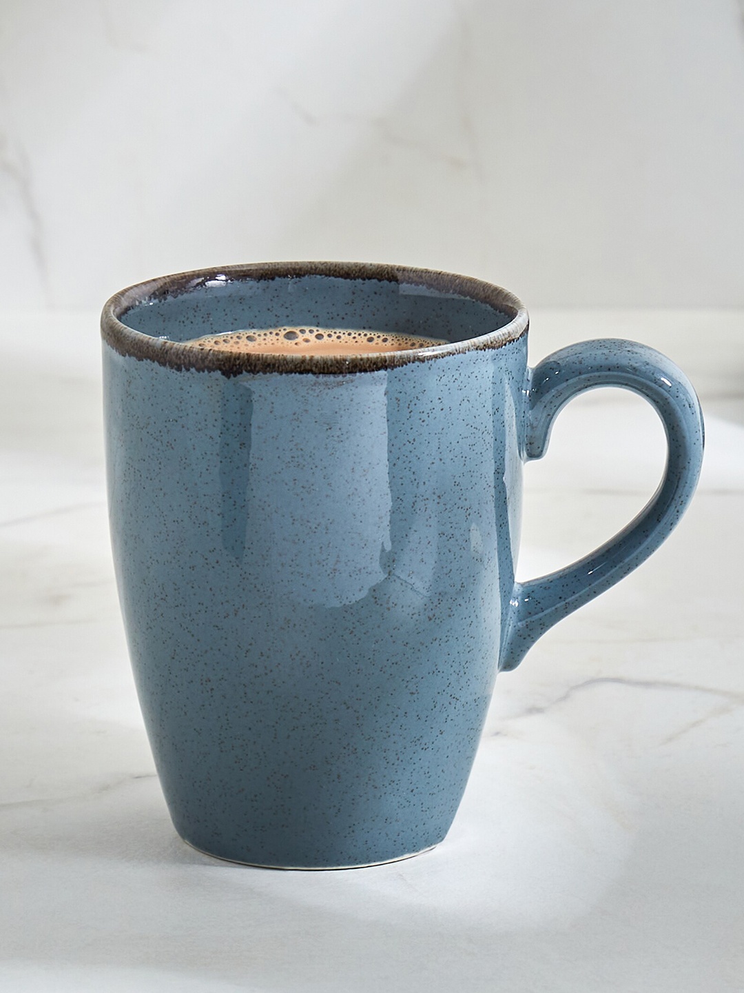 

Home Centre Moderna Blue Porcelain Core Mugs 300ml Each