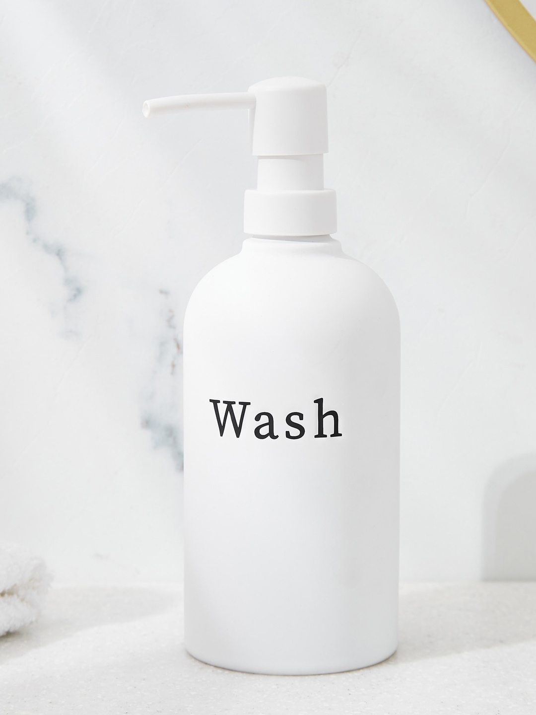 

Home Centre Aubree White Ceramic Soap Dispenser