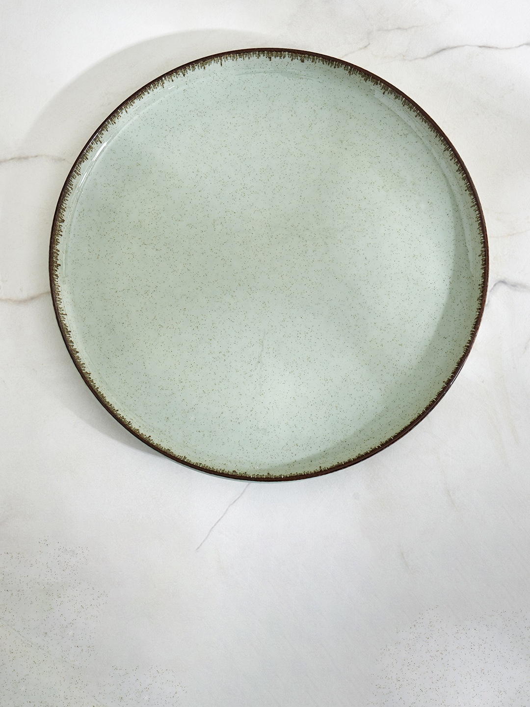 

Home Centre Moderna Green Porcelain Dinner Plate