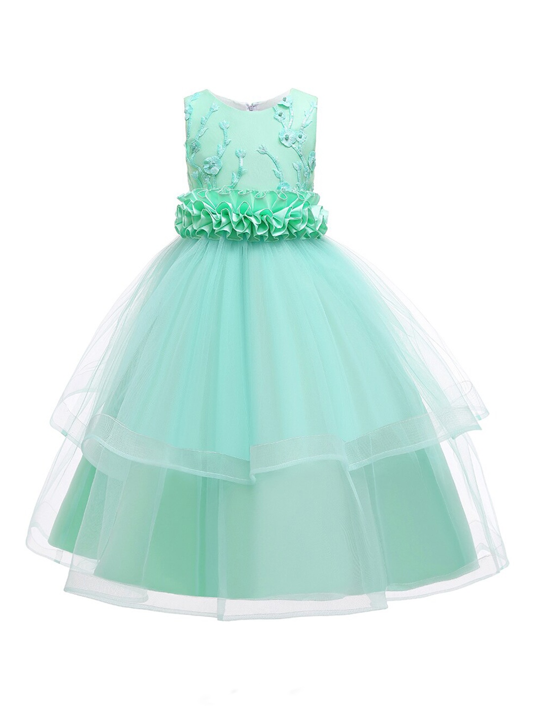 

StyleCast Girls Green Embellished Gown Dress