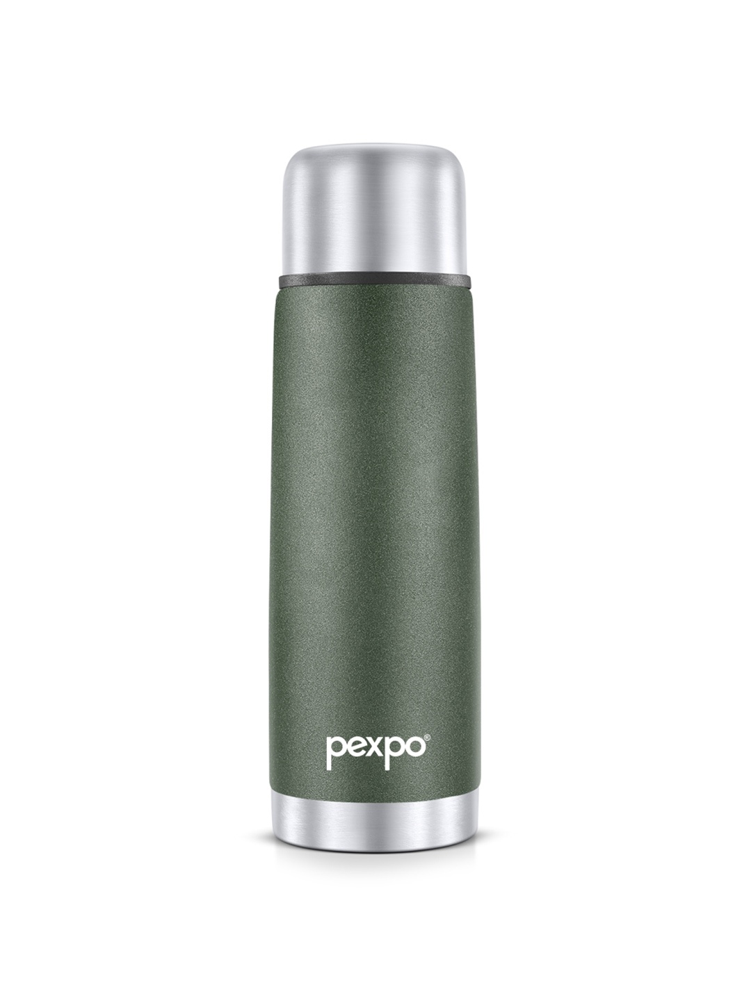 

Pexpo FLAMINGO ISI Certified Thermosteel 350ml Hot & Cold Green Insulated Bottle