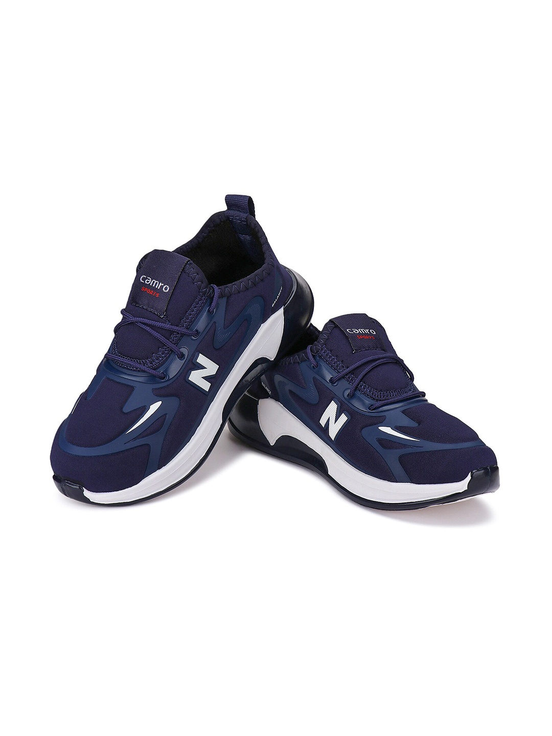 

CAMRO Men Mesh Running Shoes, Navy blue