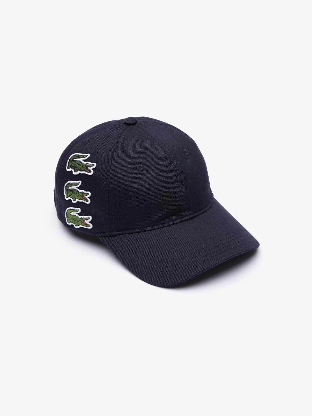 

Lacoste Unisex Iconic Badge Pure Cotton Baseball Cap, Navy blue