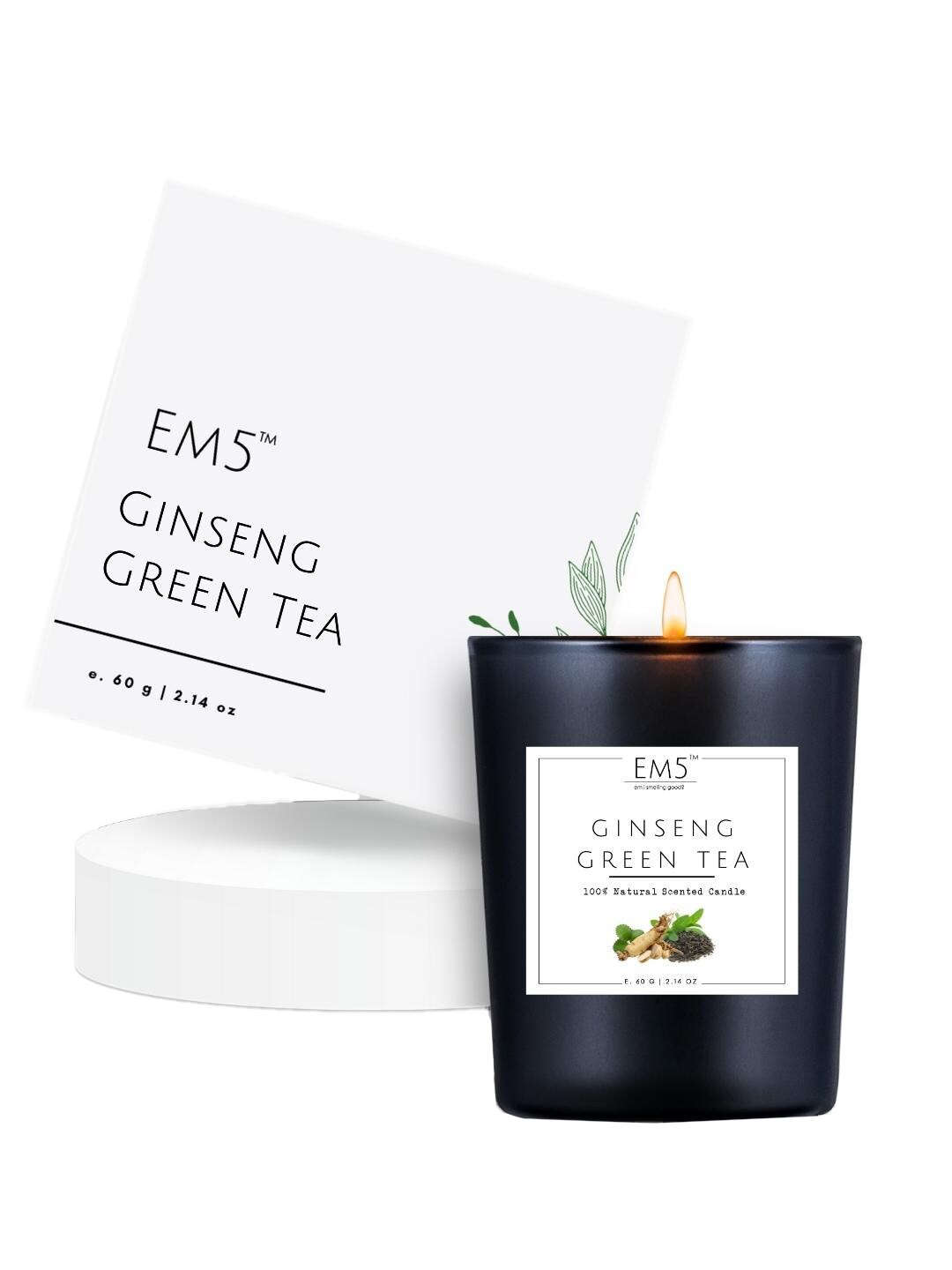 

EM5 White Ginseng & Green Tea Scented Candle