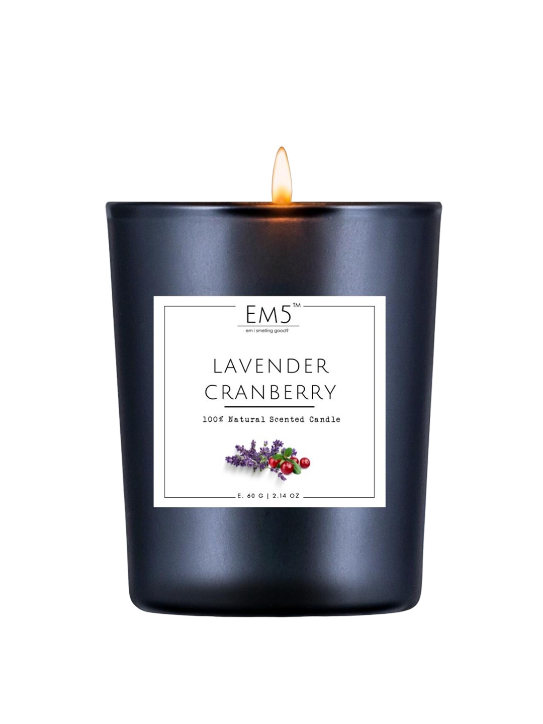 

EM5 White Lavender Cranberry Lead Free Wick Scented Candle
