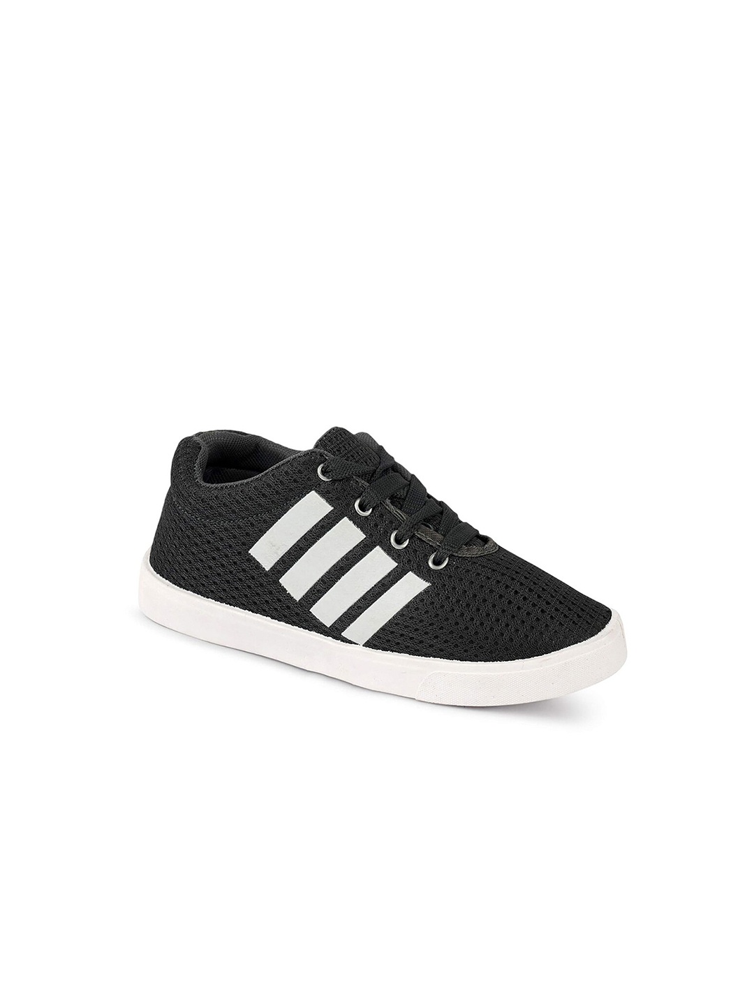

COOL WINGS Boys Anti Odour Running Shoes, Black