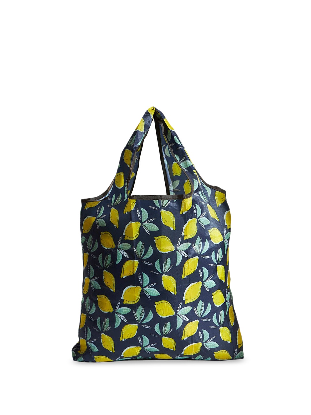 

TEAL BY CHUMBAK Floral Printed Handheld Bag, Navy blue