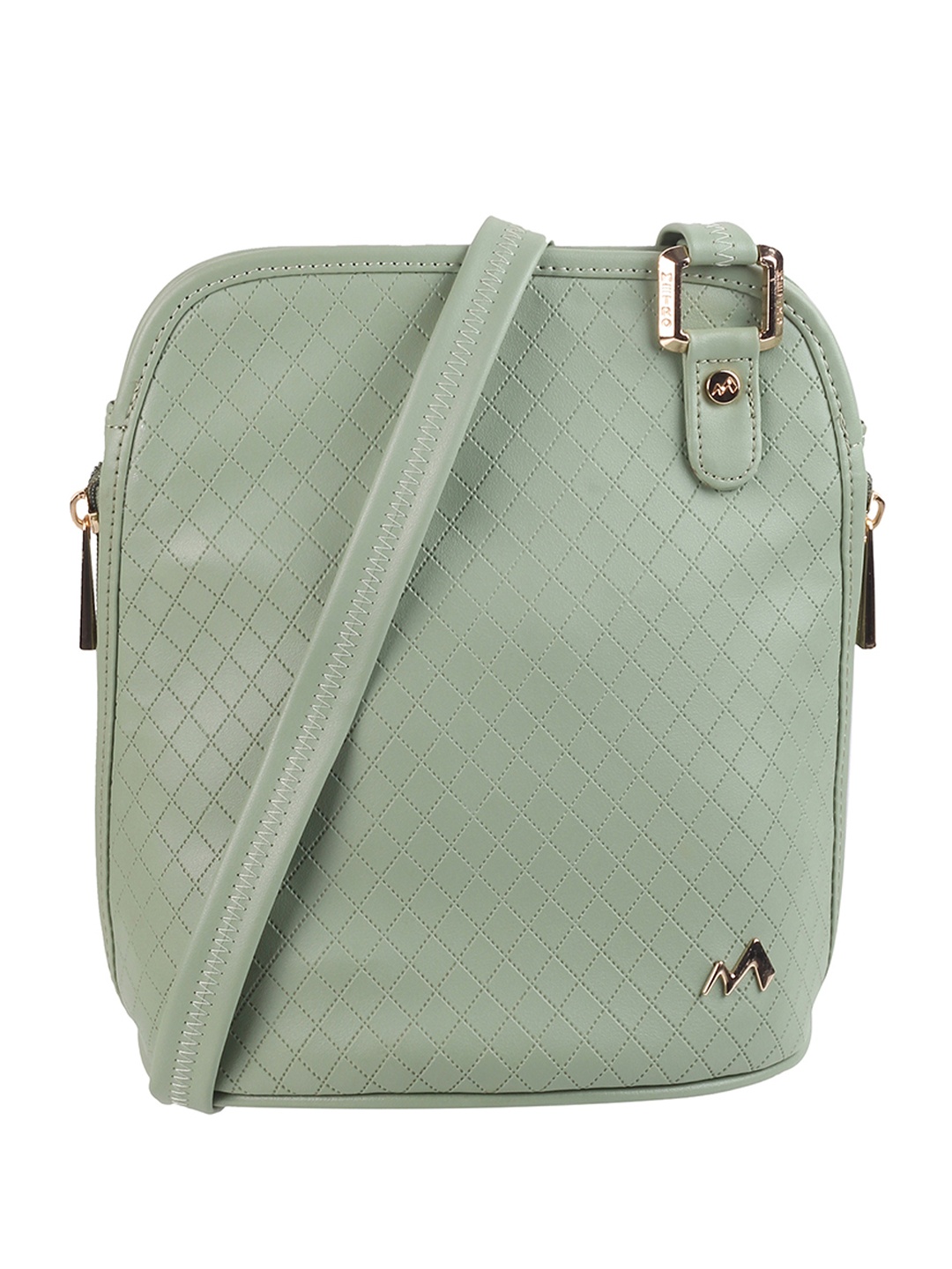 

Metro Sling Bag with Quilted, Green