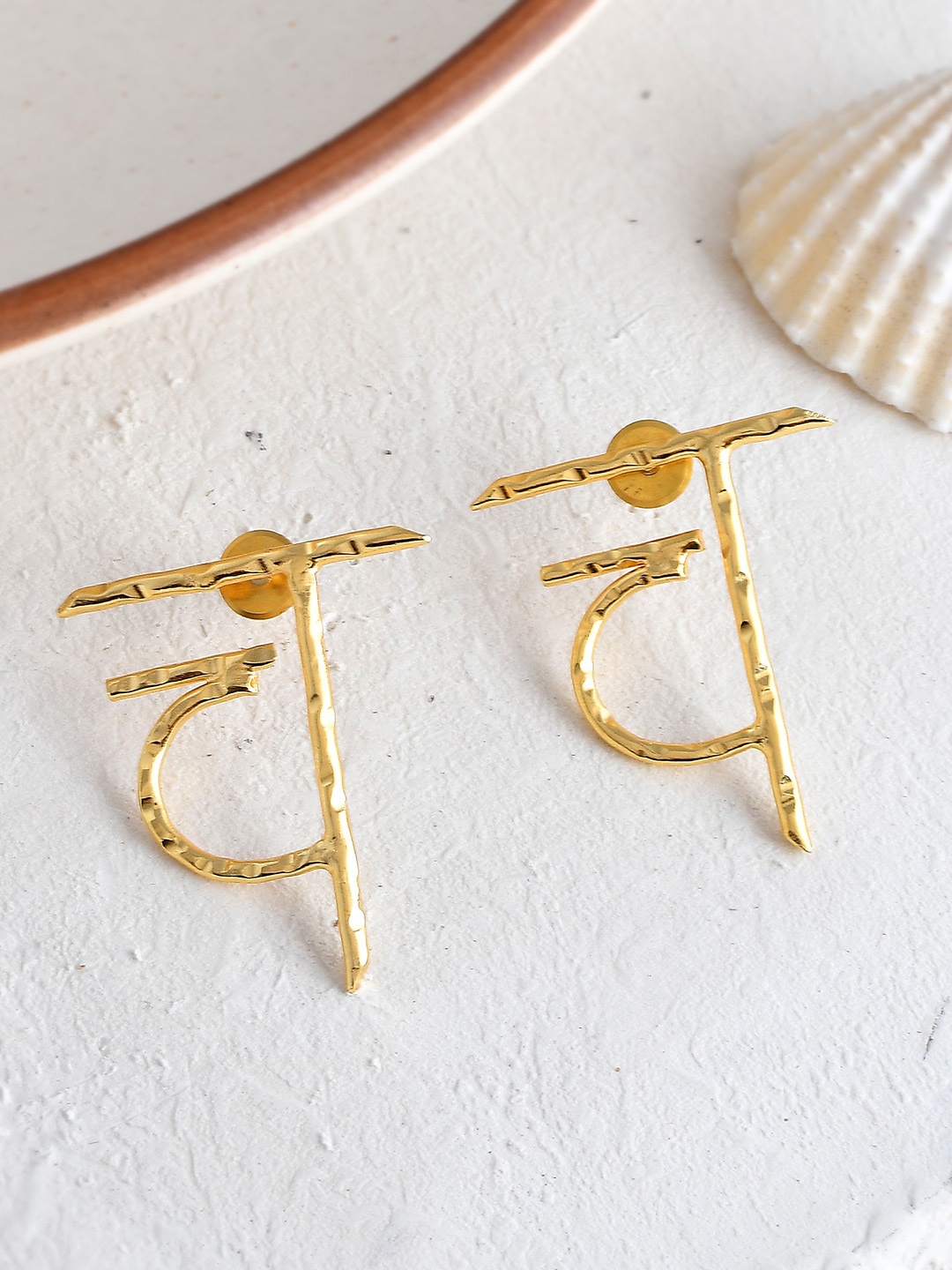 

ZURII Gold Plated Classic Drop Earrings
