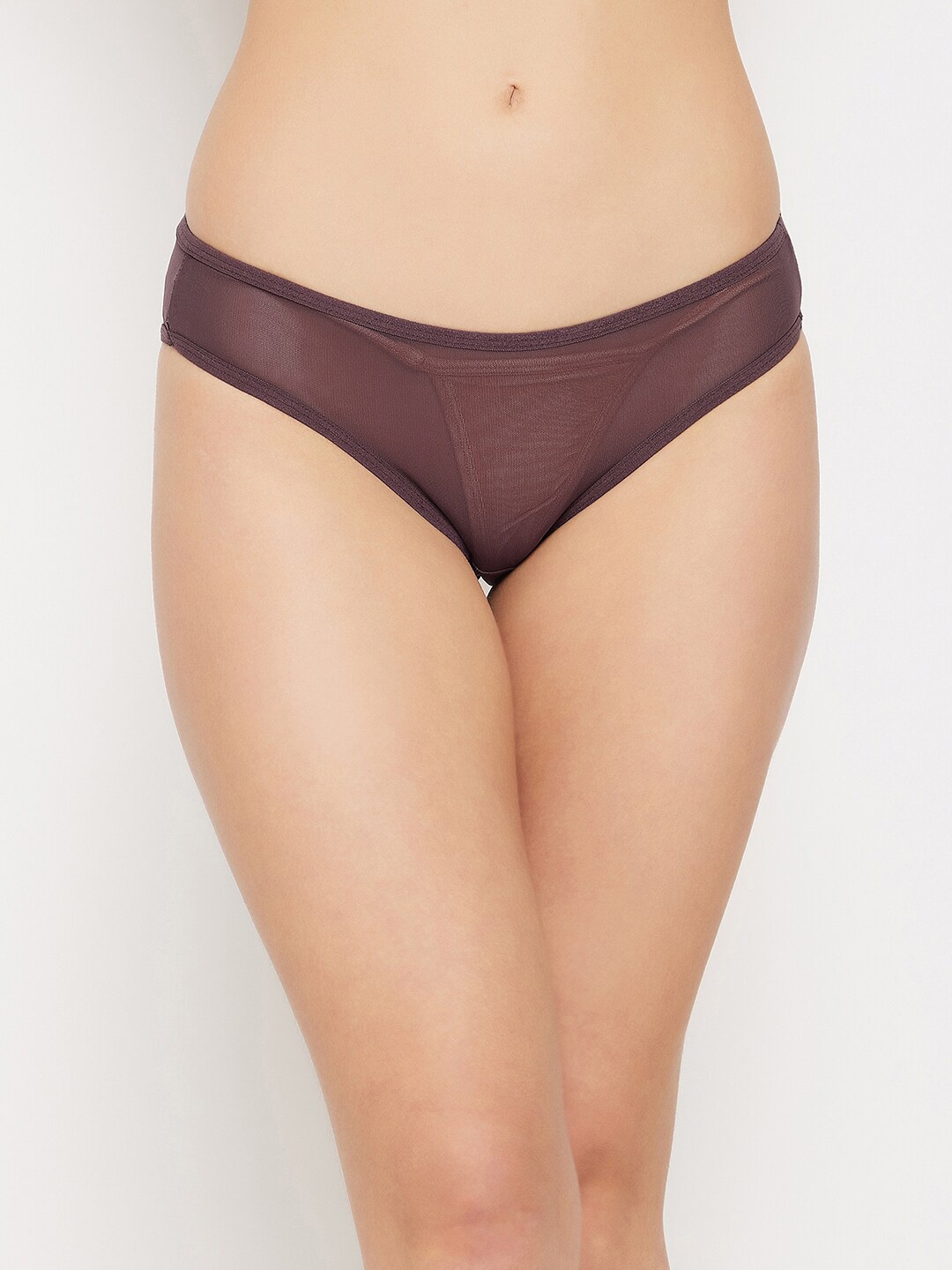 

Clovia Brown Low Waist Bikini Briefs