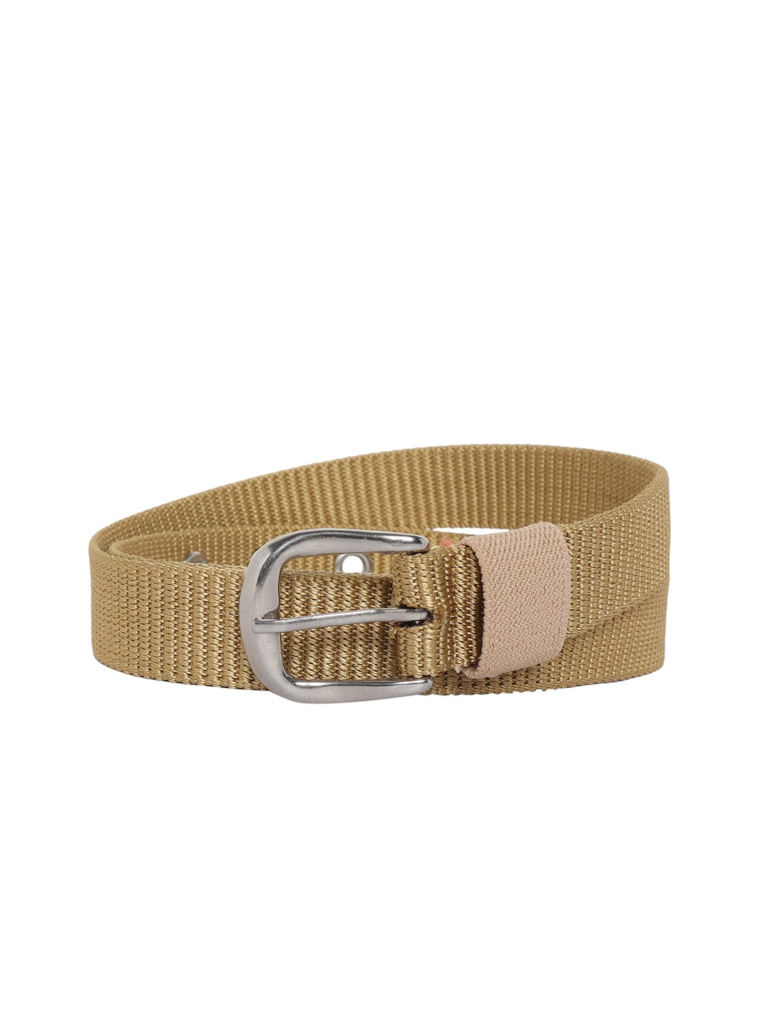 

Zacharias Kids Textured Stretchable Casual Belt, Beige