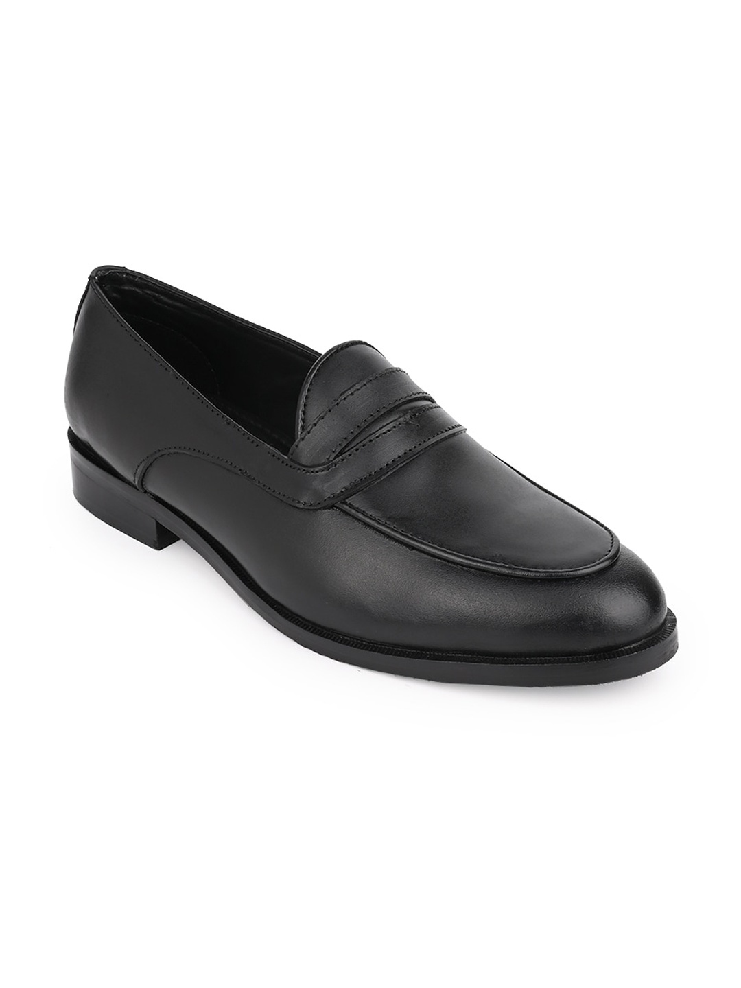 

LA BOTTE Men Leather Formal Loafers, Black