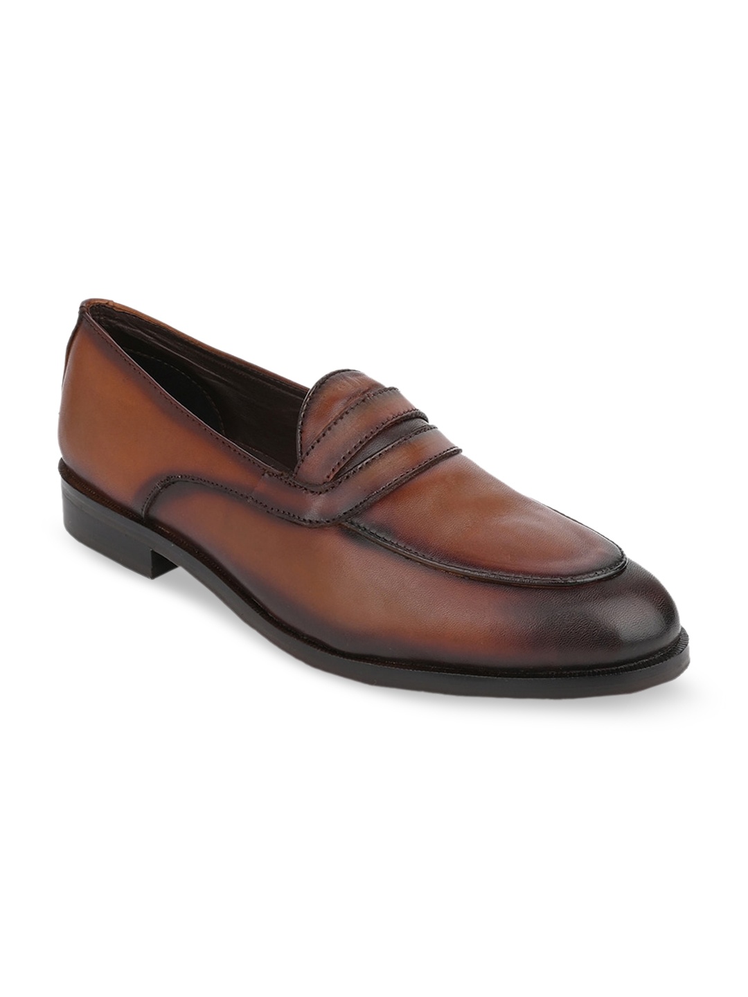 

LA BOTTE Men Leather Formal Loafers, Tan