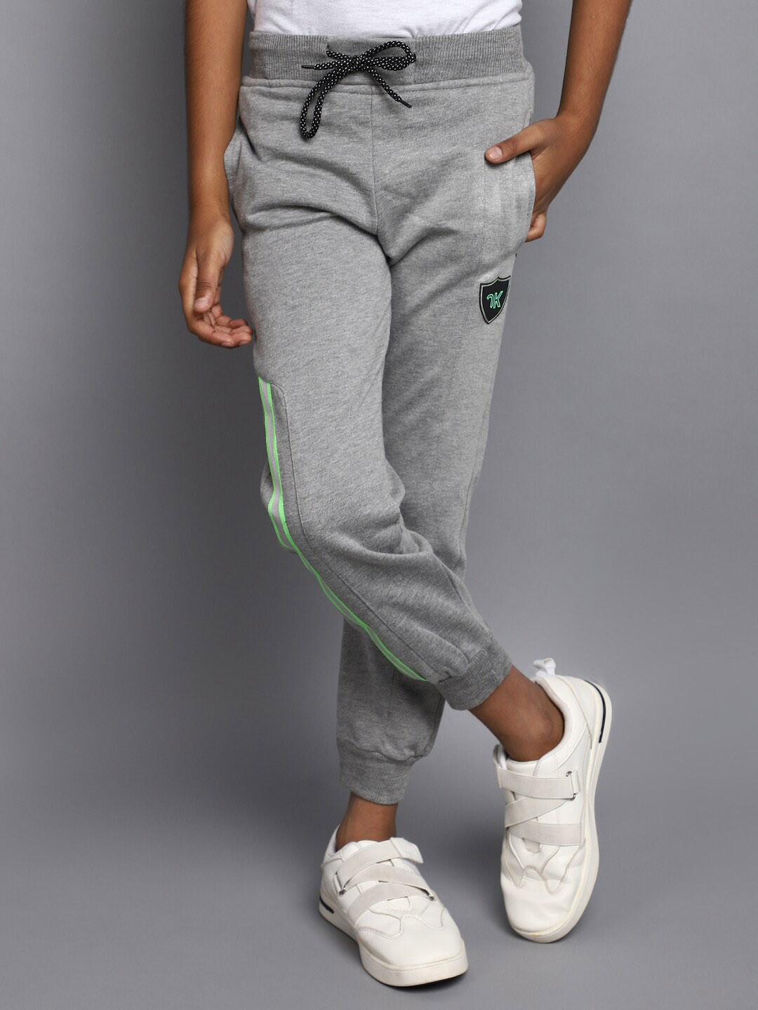 

VMart Boys Mid Rise Joggers, Grey