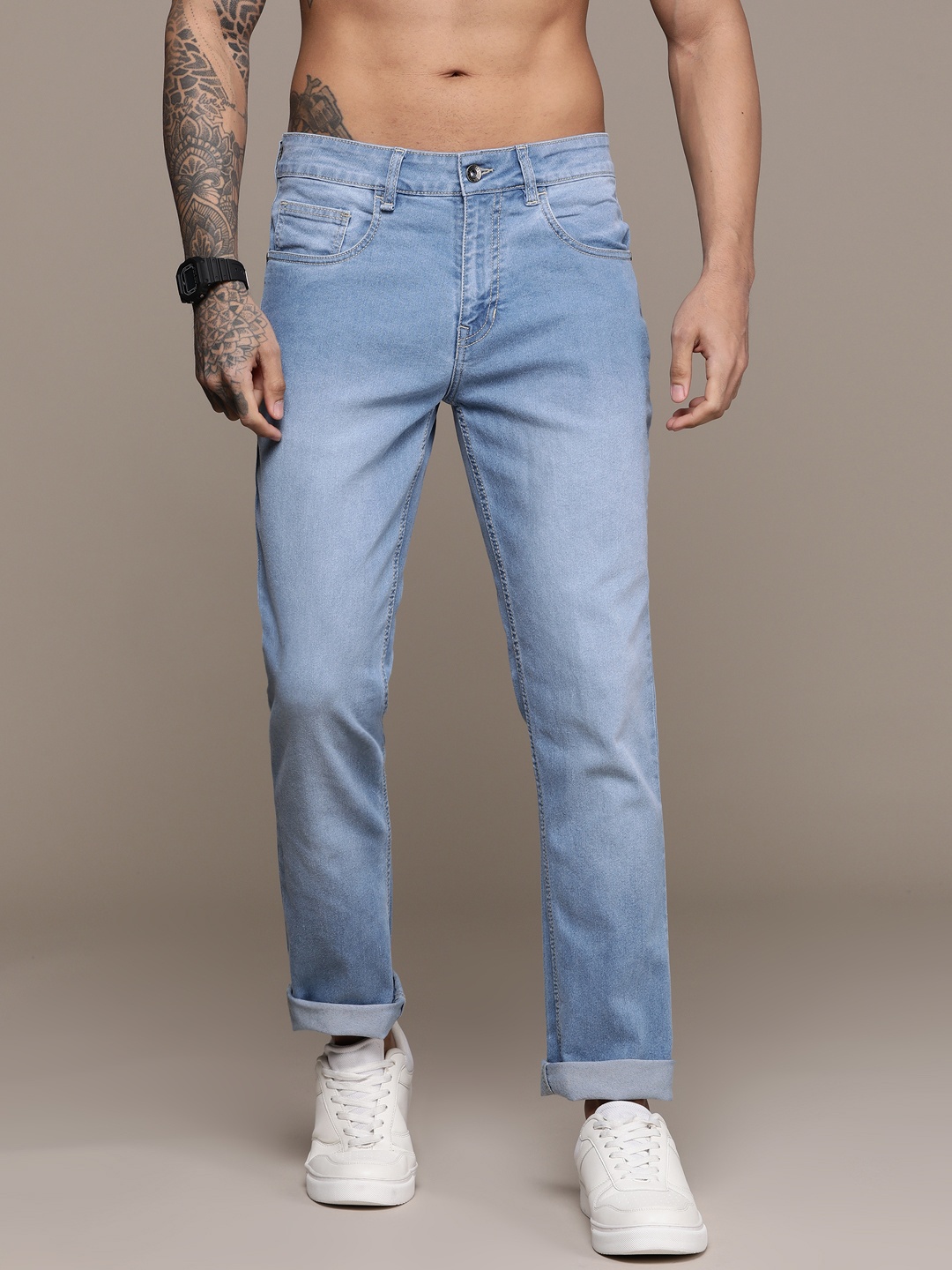 

The Roadster Lifestyle Co. Men Slim Fit Jeans, Blue