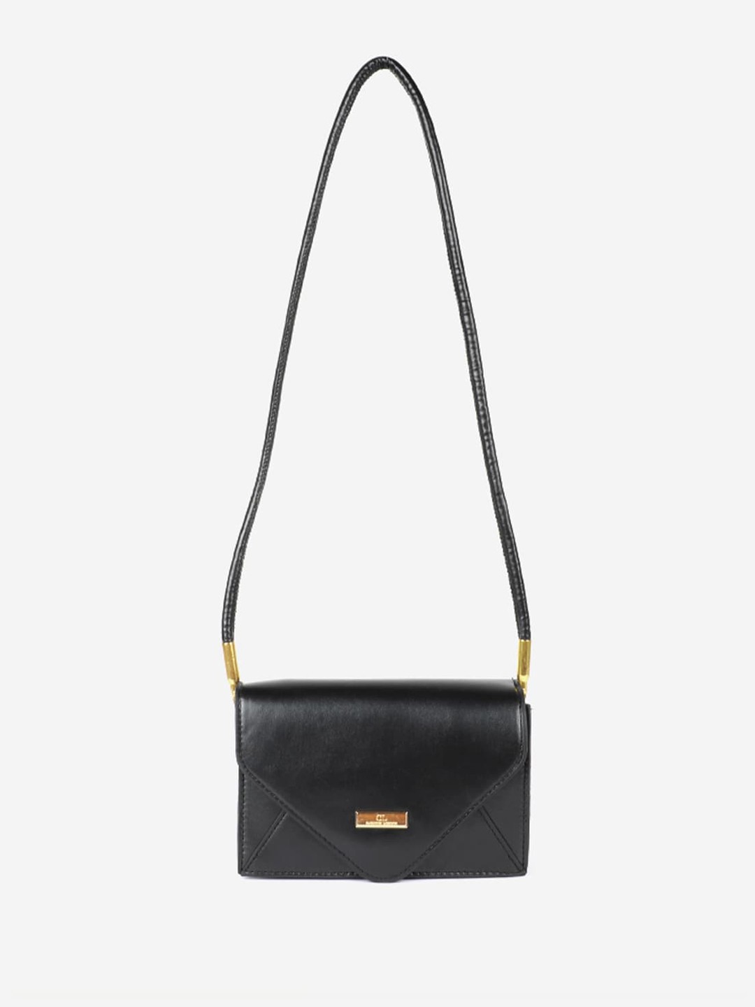 

Carlton London Structured Sling Bag, Black