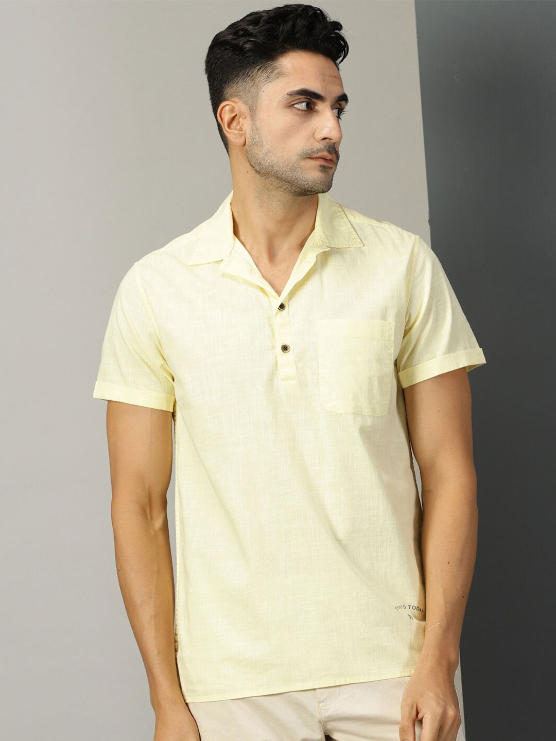 

Thomas Scott Classic Fit Pure Cotton Casual Shirt, Lime green