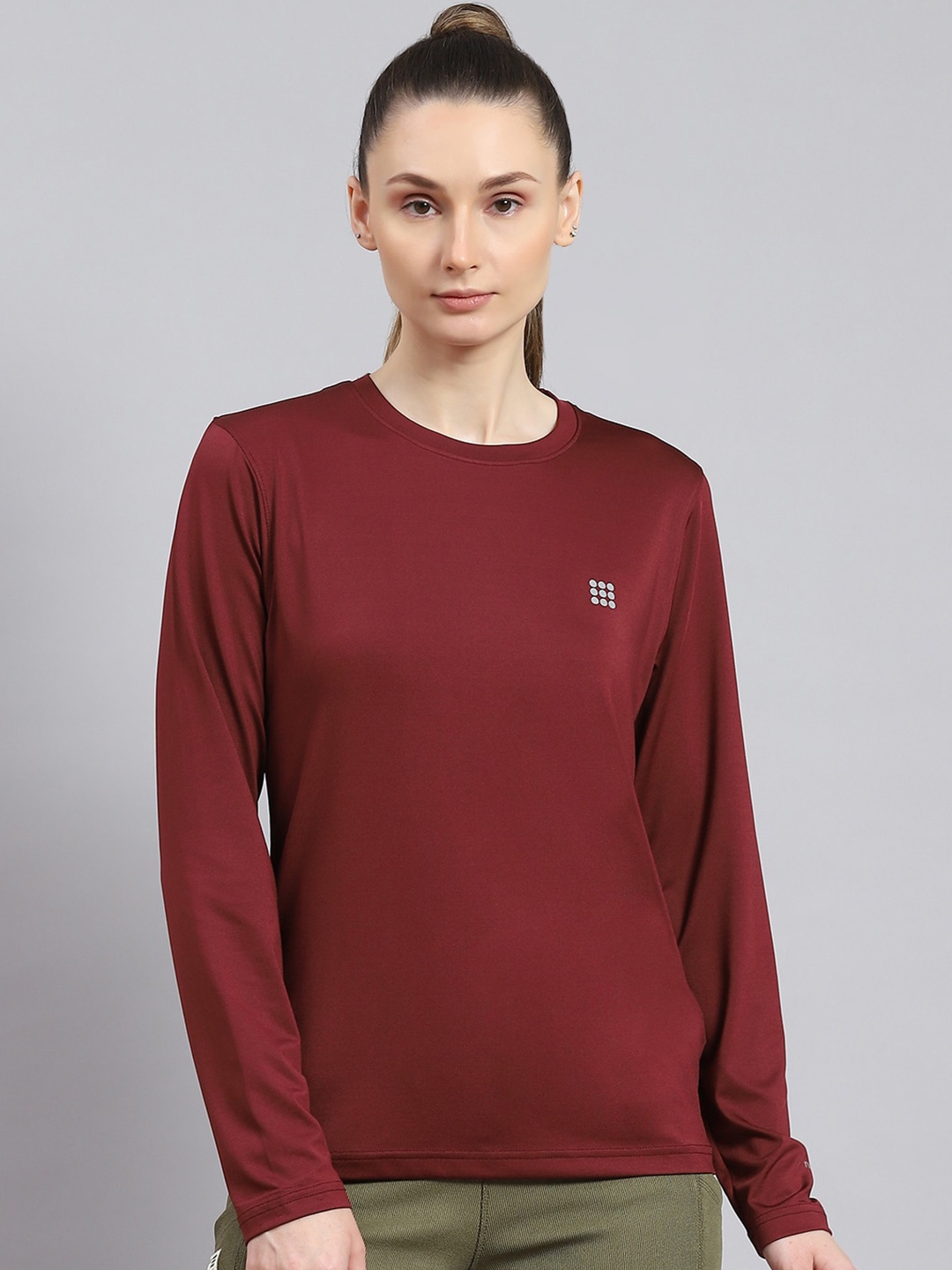

rock.it Long Sleeves T- Shirt, Maroon