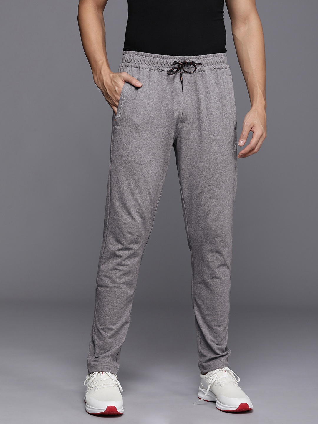 

Louis Philippe ATHPLAY Men Slim Fit Track Pants, Grey
