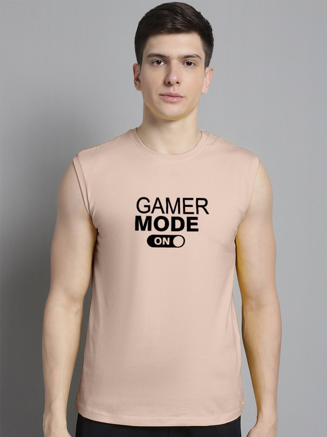 

Friskers Typography Printed Pure Cotton Slim Fit T-shirt, Coral