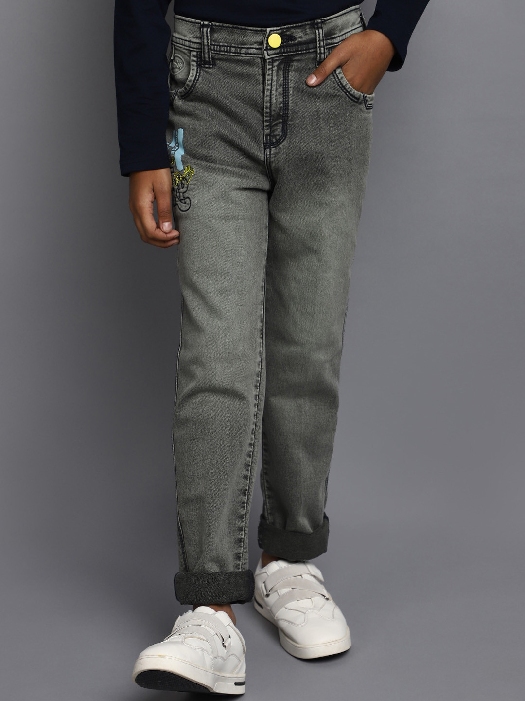 

V-Mart Boys Clean Look Light Fade Denim Jeans, Blue