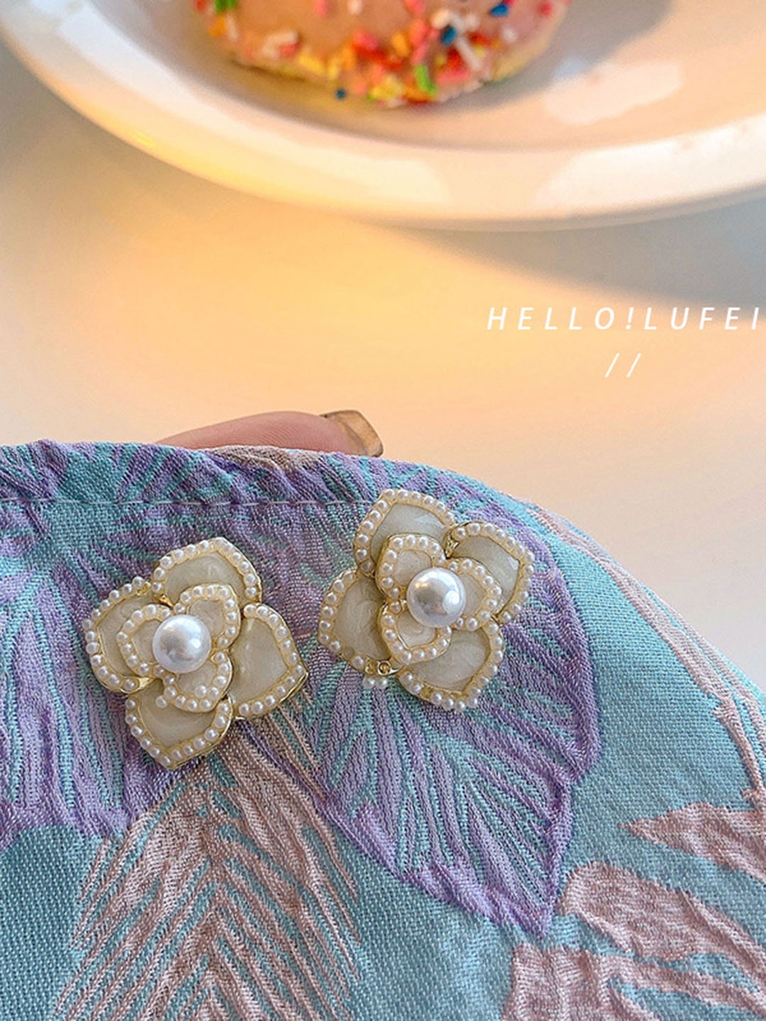 

Shining Diva Fashion Gold Plated Studs Earrings