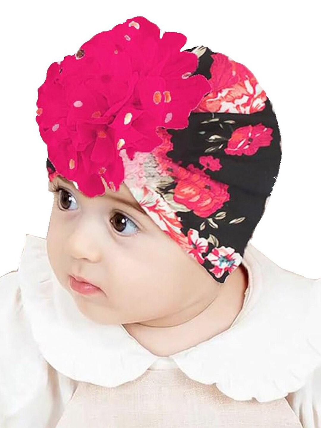 

Babymoon Kids Printed Beanie, Navy blue
