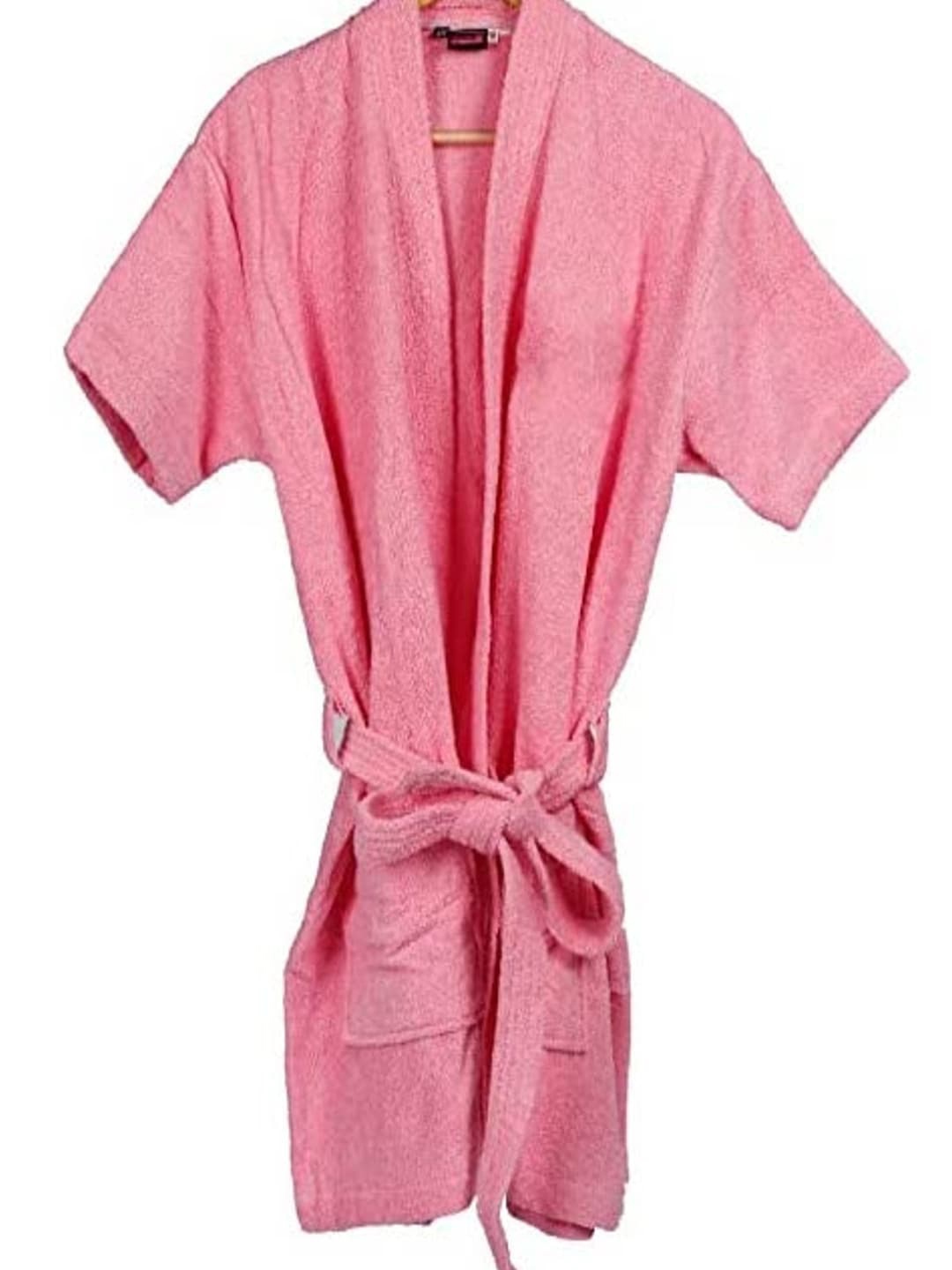 

GAB Kids Belted Pure Cotton Bath Robe, Pink