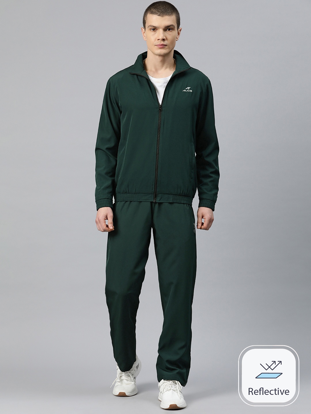 

Alcis Men Pioneer Pro Tracksuit, Olive