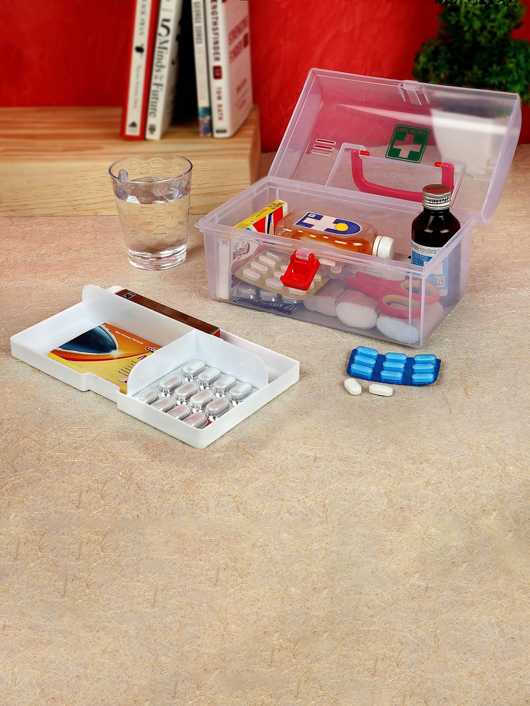

Cello Medico White Rectangular Big First Aid Box
