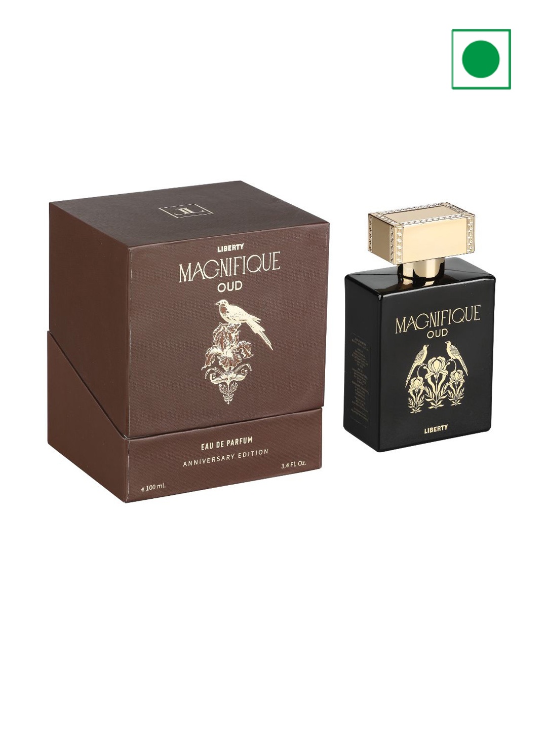 

Liberty Magnifique Oud Eau De Parfum - 100ml, Brown