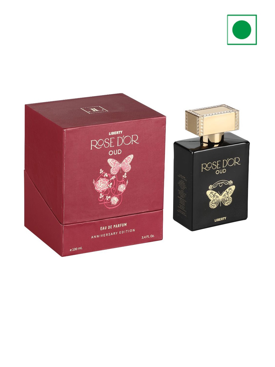 

Liberty Rose D'OR Oud Women Long Lasting Eau De Parfum - 100ml, Pink