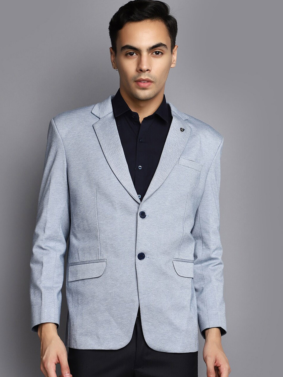 

V-Mart Single Breasted Blazers, Grey
