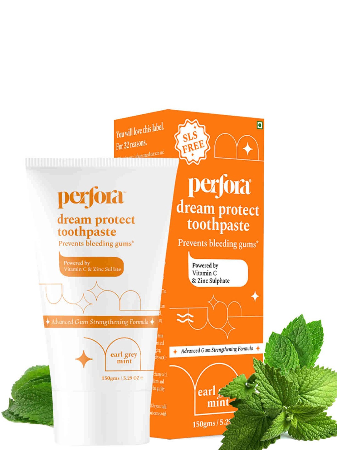 

Perfora Dream Protect Toothpaste for Bleeding Gums - 150g, Orange