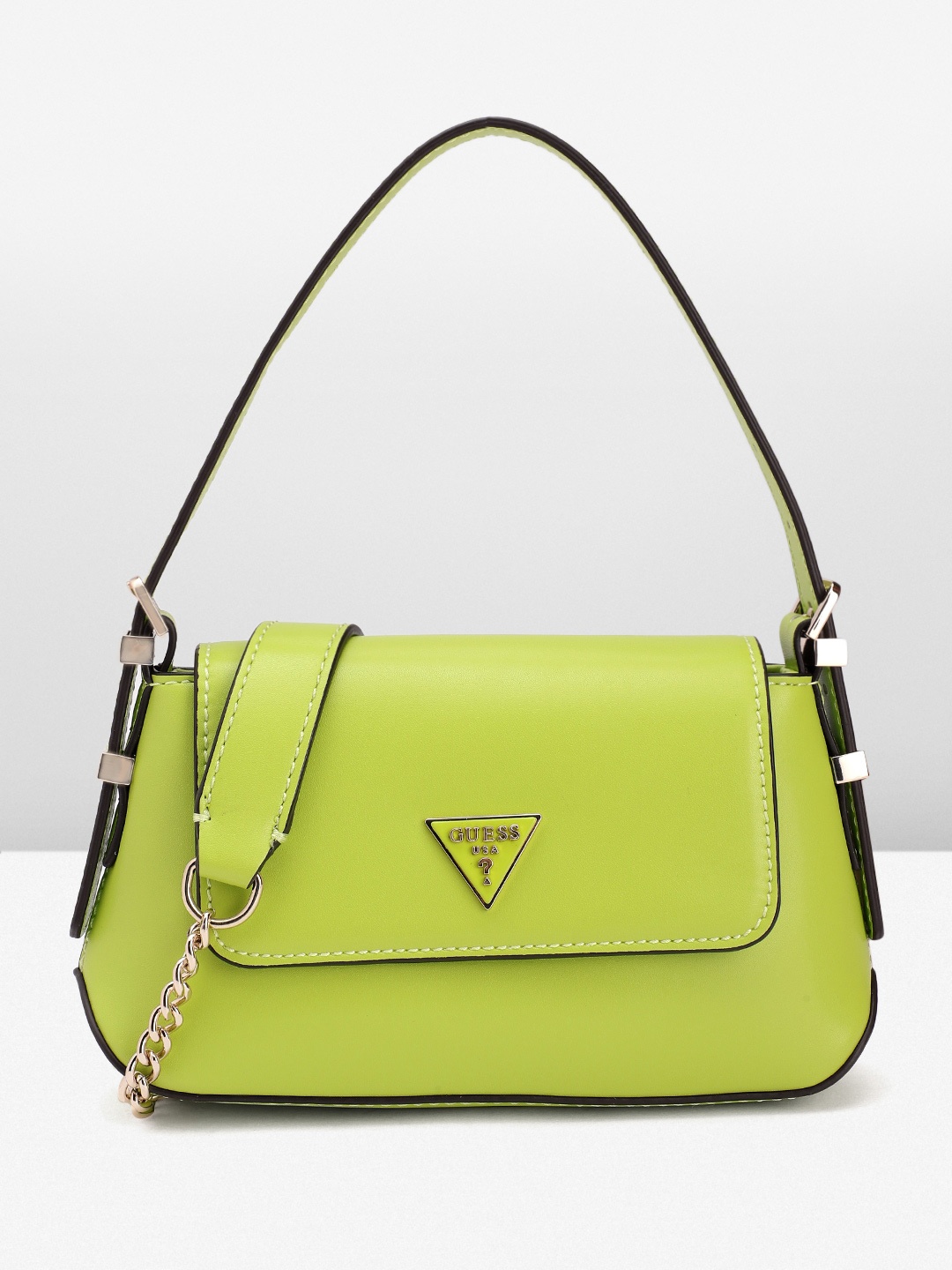 

GUESS Structured Satchel Bag, Green