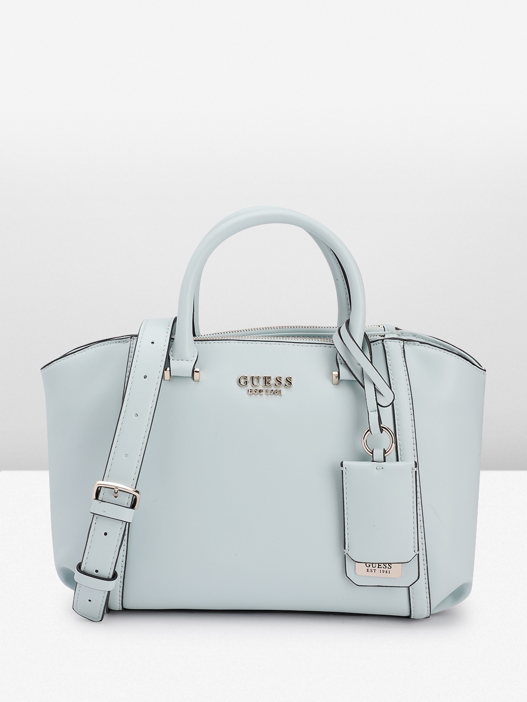 

GUESS Structured Handheld Bag, Blue