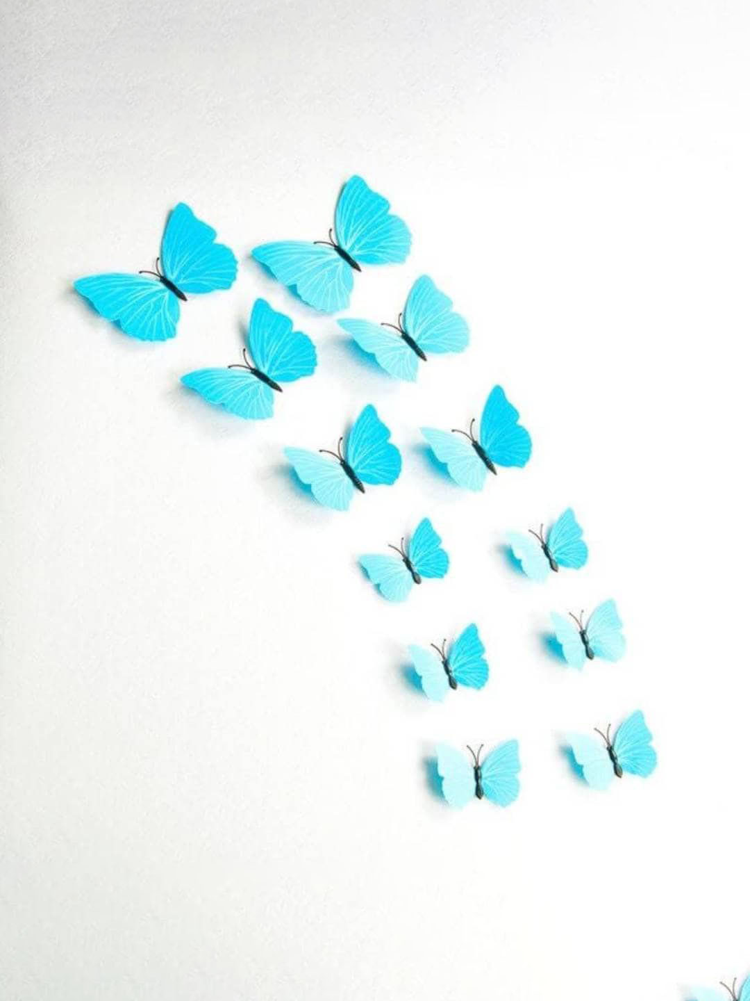 

Jaamso Royals Blue 12 Pieces 3D Butterfly Wall Sticker