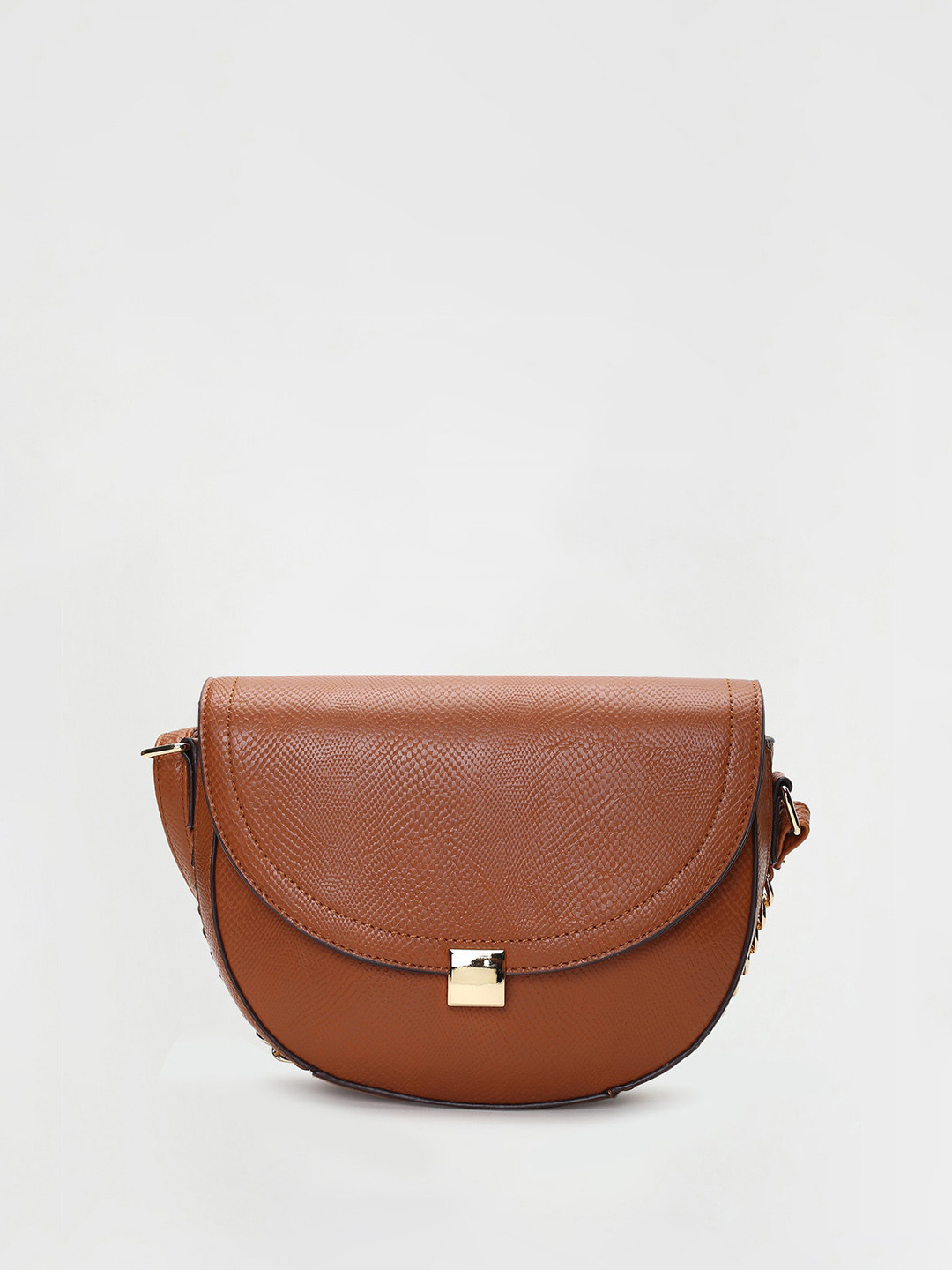 

max Half Moon Sling Bag, Brown