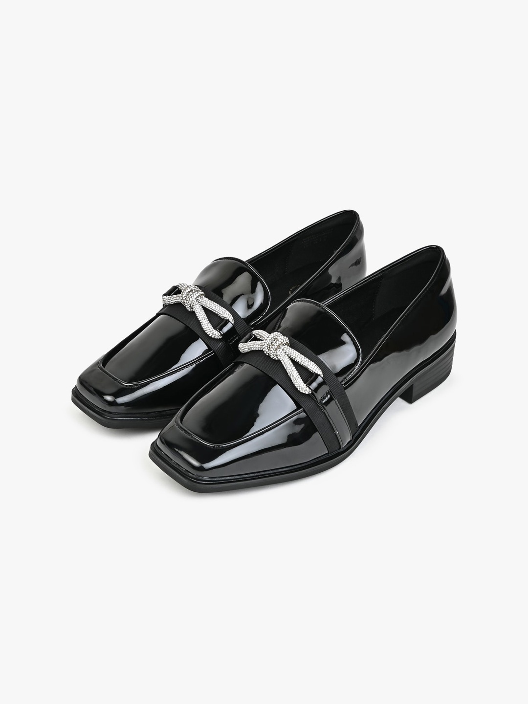 

ALDO Women ENCORE Embellished Vegan leather Loafers, Black